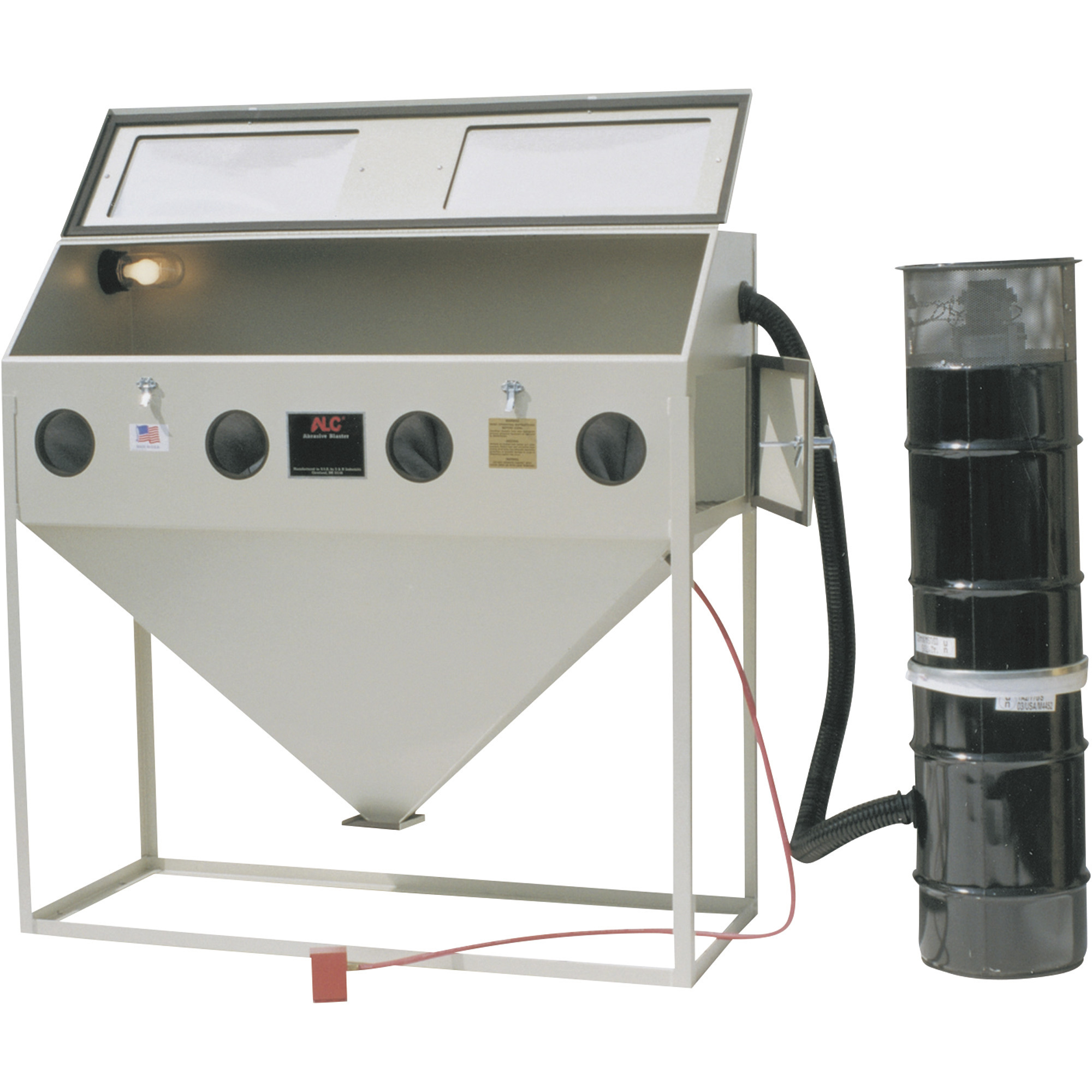 ALC Steel Abrasive Blasting Cabinet, 60in., Model# 40413